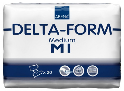 Delta-Form Подгузники для взрослых M1 купить оптом в Екатеринбурге
