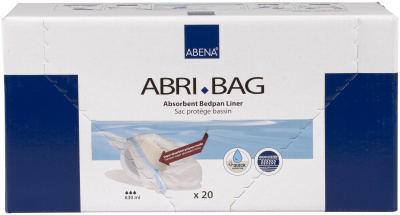 Abri-Bag Гигиенические впитывающие пакеты для судна 60x39 см купить оптом в Екатеринбурге
