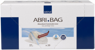 Abri-Bag Гигиенические впитывающие пакеты для туалета 51,5x39 см купить оптом в Екатеринбурге