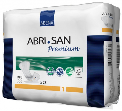 Урологические прокладки Abri-San Premium 1, 200 мл купить оптом в Екатеринбурге
